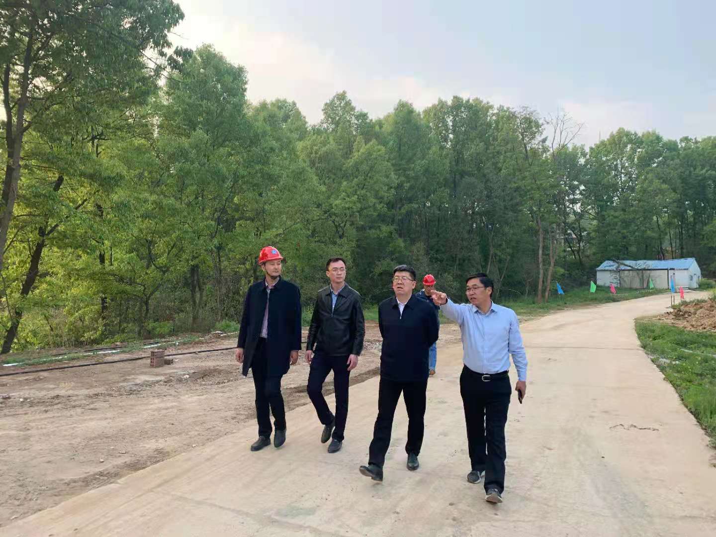 市委书记任泽锋视察建发安徽饭店项目